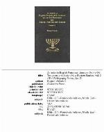 An Index to English Periodical Literature on the Old Testament and Ancient Near Eastern Studies