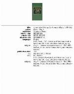 Checklist of Writings on American Music, 1640-1992