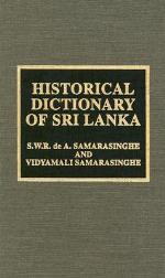 Historical Dictionary of Sri Lanka