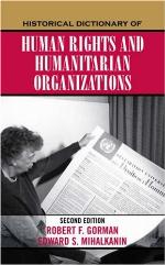 Historical Dictionary of Human Rights and Humanitarian Organizations