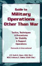 Guide to Military Operations Other Than War