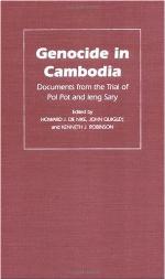 Genocide in Cambodia: Documents from the Trial of Pol Pot and Ieng Sary (Pennsylvania Studies in Human Rights)