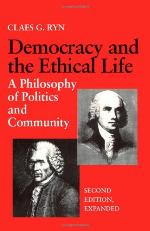 Democracy and the Ethical Life