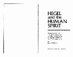 Hegel and the Human Spirit