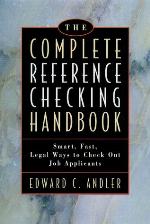 The Complete Reference Checking Handbook