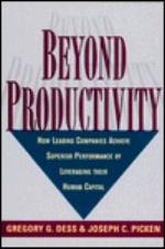 Beyond Productivity