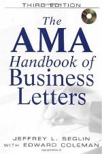 AMA Handbook of Business Letters [With CDROM]