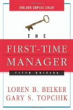The First-Time Manager