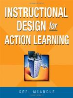 Instructional Design for Action Learning
