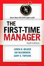 The First-Time Manager