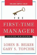 The First-Time Manager