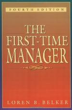 The First-Time Manager