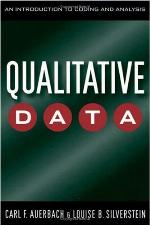 Qualitative data : an introduction to coding and analysis