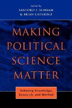Making Political Science Matter