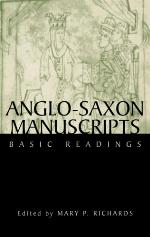 Anglo-Saxon Manuscripts