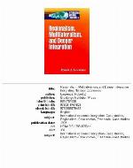 Regionalism, Multilateralism, and Deeper Integration