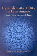 Post-Stabilization Politics in Latin America