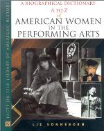 A to Z of American Women in the Performing Arts