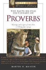 The Facts On File Dictionary Of Proverbs