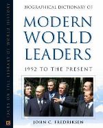 Biographical Dictionary of Modern World Leaders Set, 2-Volumes