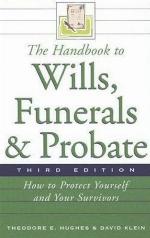 The Handbook to Wills, Funerals, and Probate