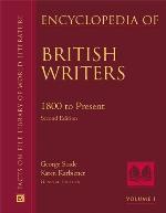 Encyclopedia of British Writers 2 Volume Set
