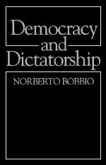 Democracy And Dictatorship