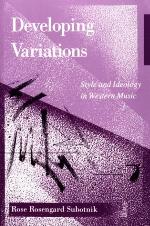 Developing Variations
