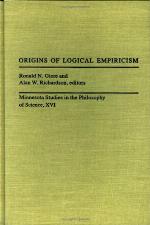 Origins of Logical Empiricism
