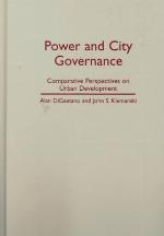 Power And City Governance