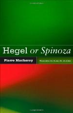 Hegel or Spinoza