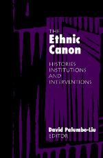 Ethnic Canon : Histories, Institutions, and Interventions.