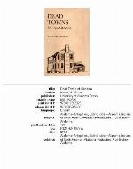 Dead Towns of Alabama