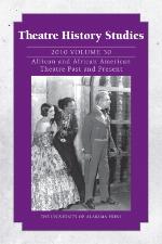 Theatre History Studies 2010, Vol. 30
