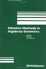 Effective Methods in Algebraic Geometry