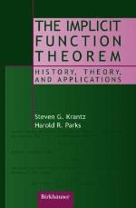 The Implicit Function Theorem