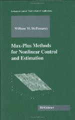 Maxplus Methods for Nonlinear Control and Estimation