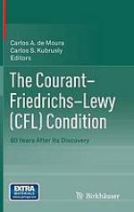 The Courant-Friedrichs-Lewy (Cfl) Condition
