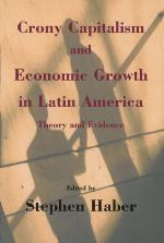 Crony Capitalism and Economic Growth in Latin America