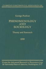 Phenomenology &amp; Sociology