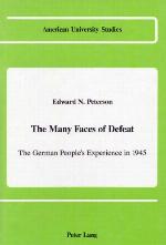 The Many Faces of Defeat