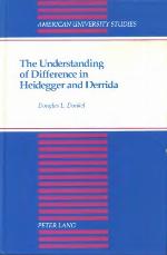 The Understanding Of Difference In Heidegger And Derrida