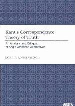 Kant's Correspondence Theory of Truth