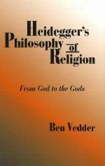 Heidegger's Philosophy of Religion