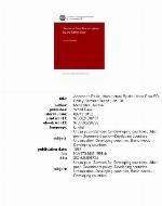 Access to Basic Infrastructure by the Urban Poor (EDI Policy Seminar Report)