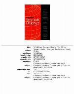 World Bank research observer. Vol. 14, no. 1