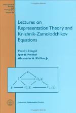 Lectures on Representation Theory and Knizhnik-Zamolodchikov Equations