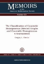 The Classification Of Countable Homogeneous Directed Graphs And Countable Homogeneous N Tournaments