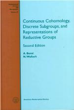 Continuous Cohomology, Discrete Subgroups, And Representations Of Reductive Groups