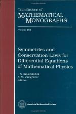 Symmetries and Conservation Laws for Differential Equations of Mathematical Physics (Translations of Mathematical Monographs)